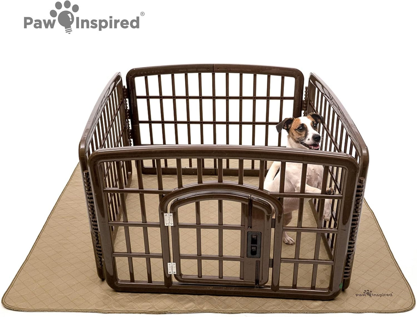 Washable Pee Pads for Dogs (2 Pack) | Leakproof, Non-Slip Reusable Puppy Pads for Potty Training, Whelping, Waterproof Mat (41X41 Size, Pack of 2)