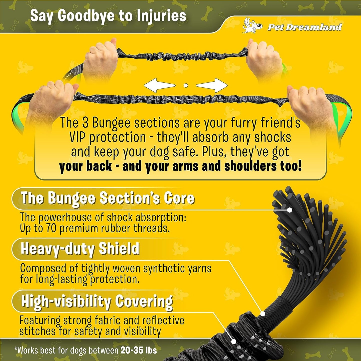 Exquisite Hands-Free Leash for Medium Dogs: Ultimate Comfort & Freedom for Running, Walking, Hiking. Premium Quality, Durable & Versatile Waist Dog Leash Belt. Your Dog Will Love It