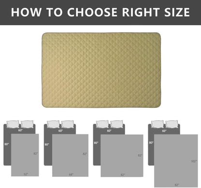 Dog Bed Covers Dog Rugs Pet Pads Puppy Pads Washable Pee Pads for Dog Blankets for Couch Protection Super Soft Pet Bed Covers for Dog Training Pads 1 Piece 82"X82" Taupe