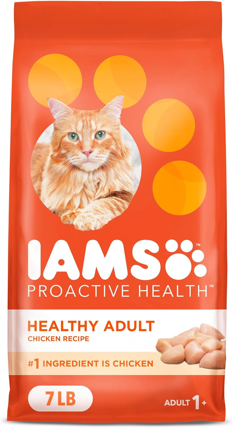 Proactive Health Adult Healthy Dry Cat Food with Chicken, 7 Lb. Bag