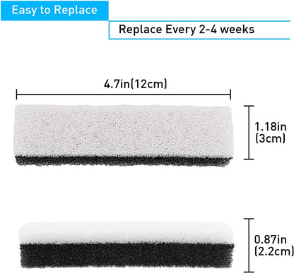 Cat Dog Water Fountain Replacement Filters for WF020TP/WF020BL/WF020WH Fountains