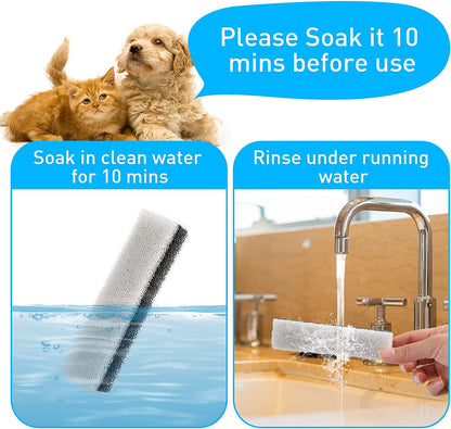 Cat Dog Water Fountain Replacement Filters for WF020TP/WF020BL/WF020WH Fountains